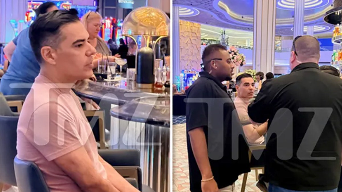 Rep. Robert Garcia, D-Calif., in Las Vegas. Credit TMZ