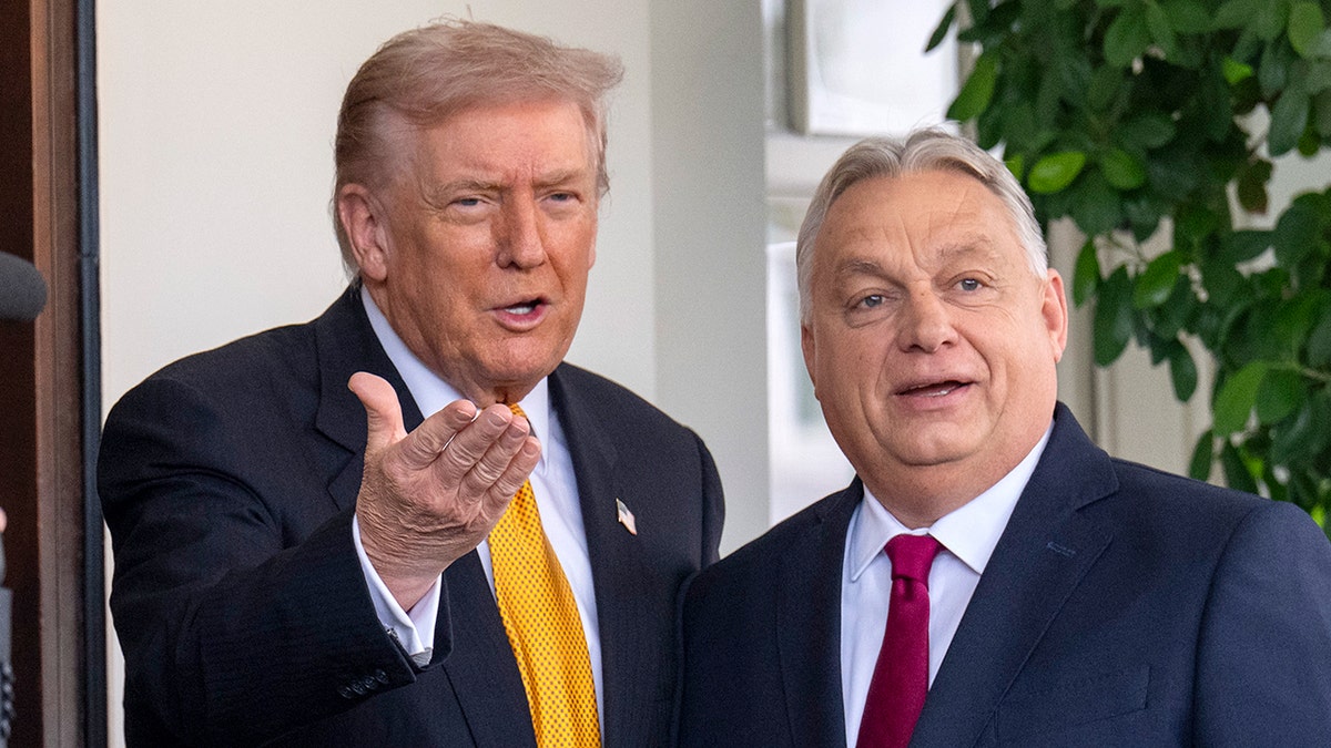 U.S. President Donald Trump and Hungarian Prime Minister Viktor Orban